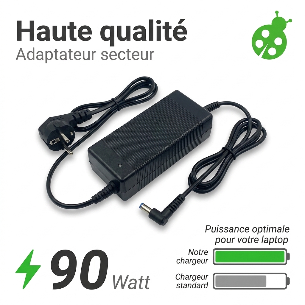 Chargeur ordinateur portable hp  pavilion x360 13 u102nf