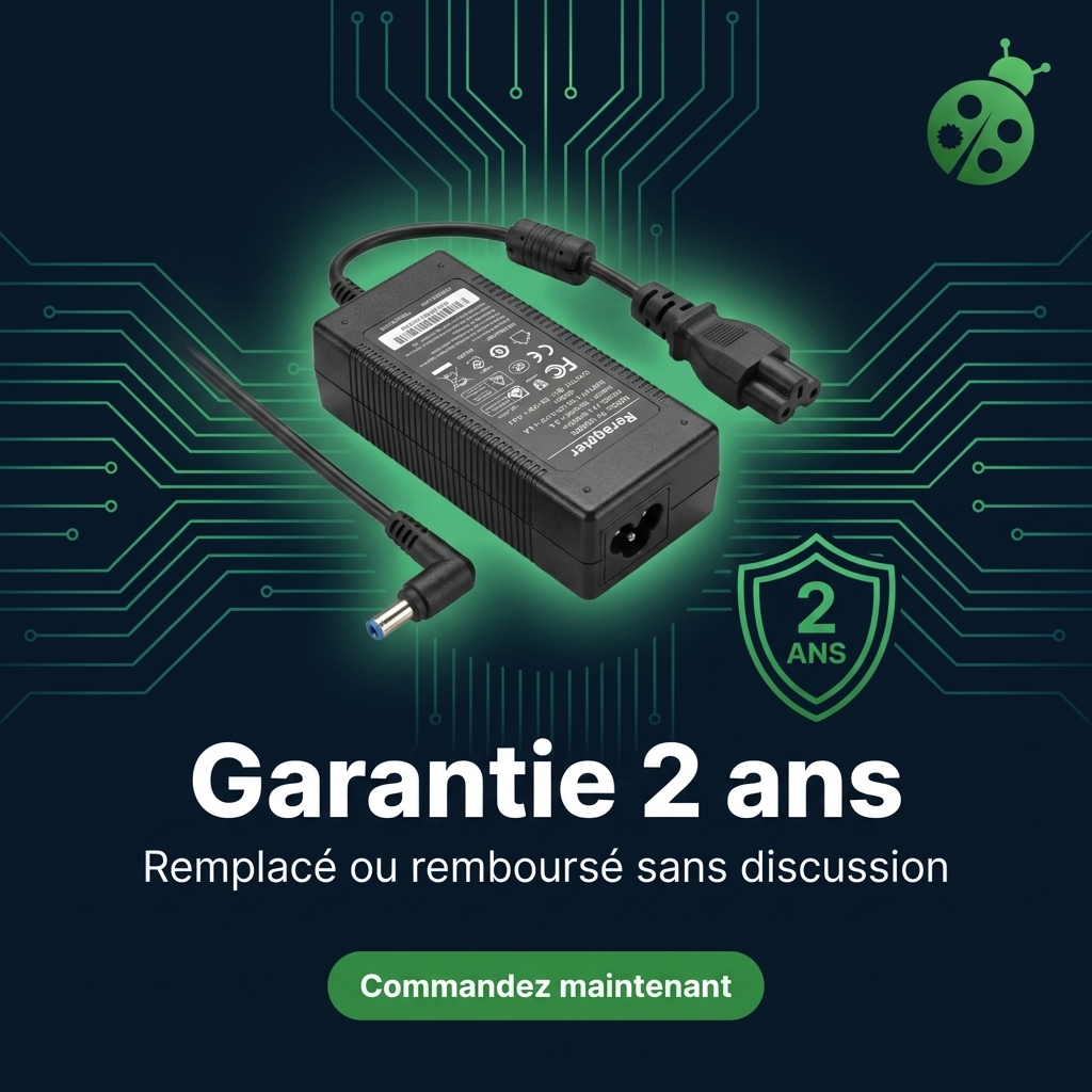 Chargeur ordinateur portable hp  pavilion x360 13 u102nf
