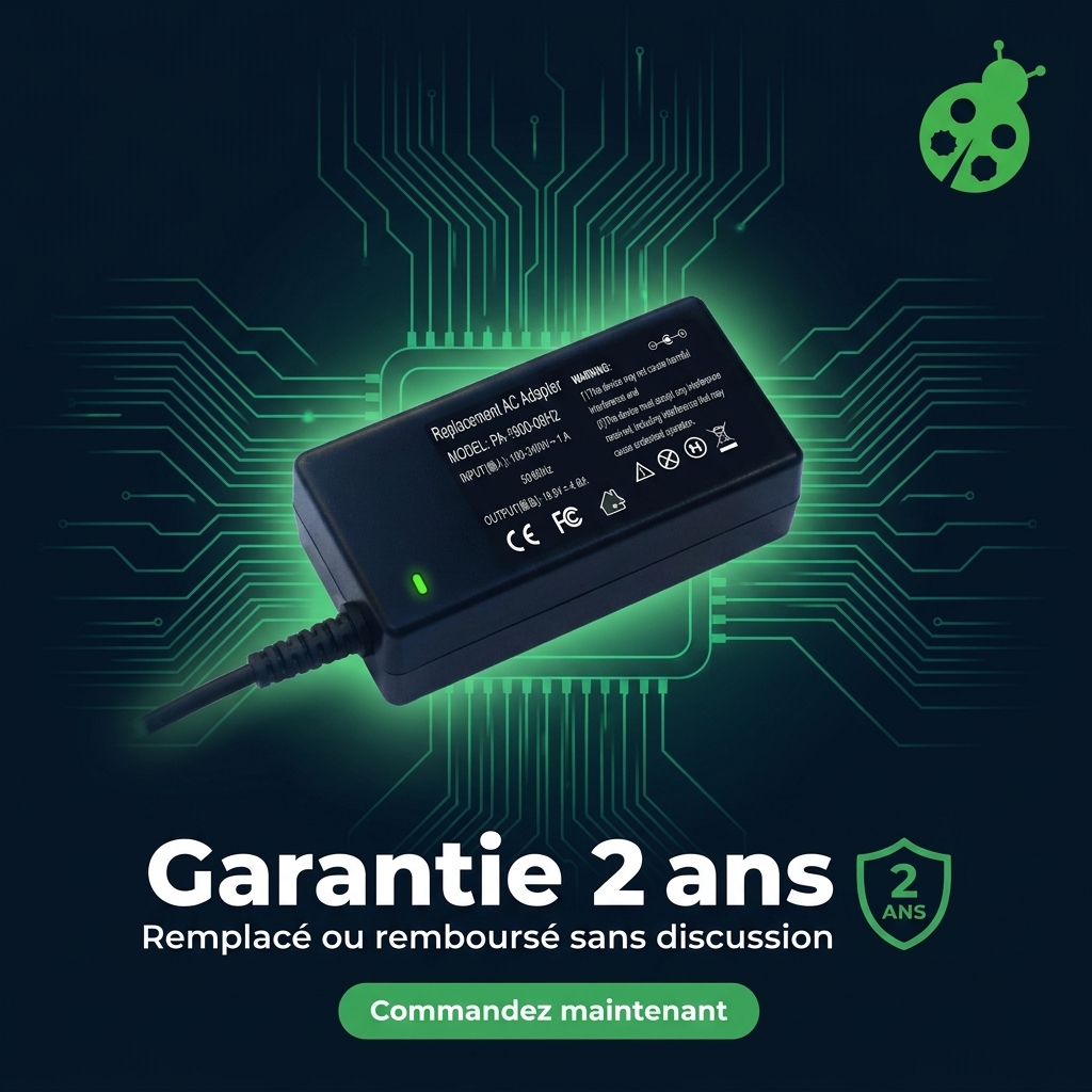 Chargeur ordinateur portable hp  pavilion 15 bc304nf