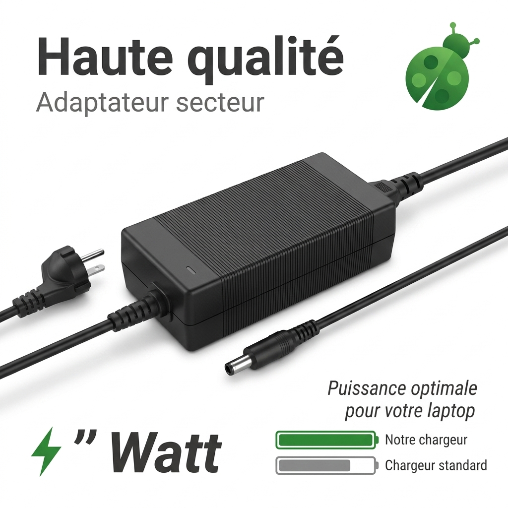 Chargeur ordinateur portable asus vivobook max r541uj dm246t