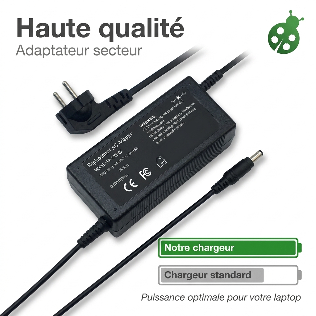 Chargeur ordinateur portable asus r414u