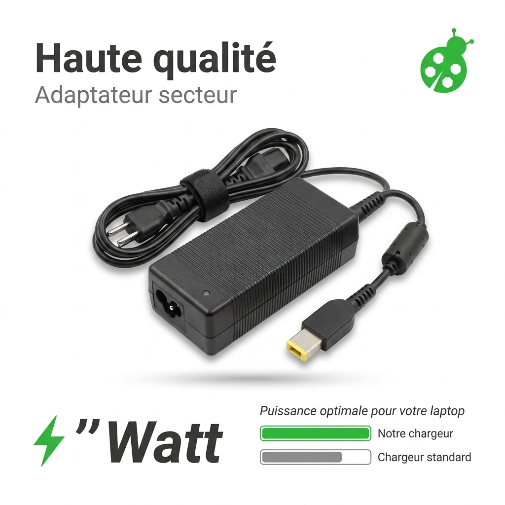 Chargeur ordinateur portable lenovo z51 70