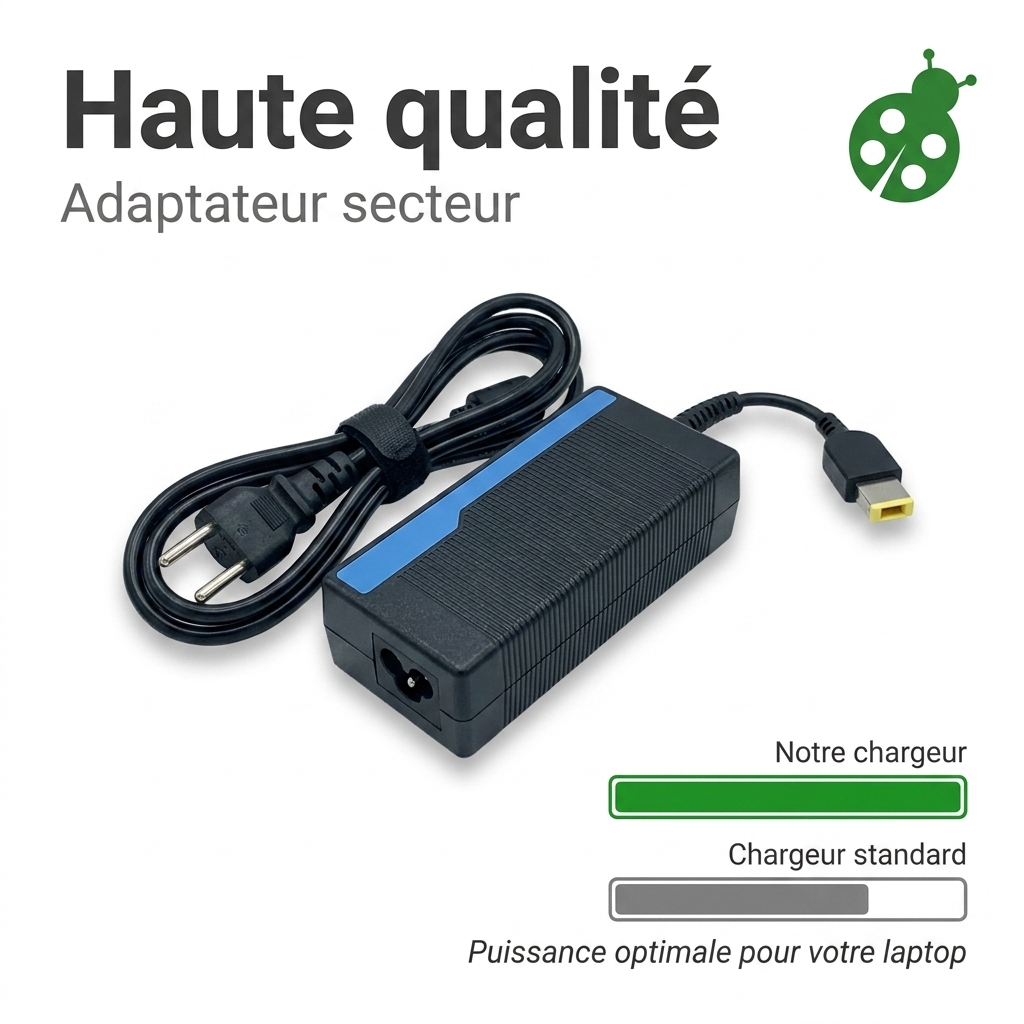 Chargeur ordinateur portable lenovo ideapad v310 14isk