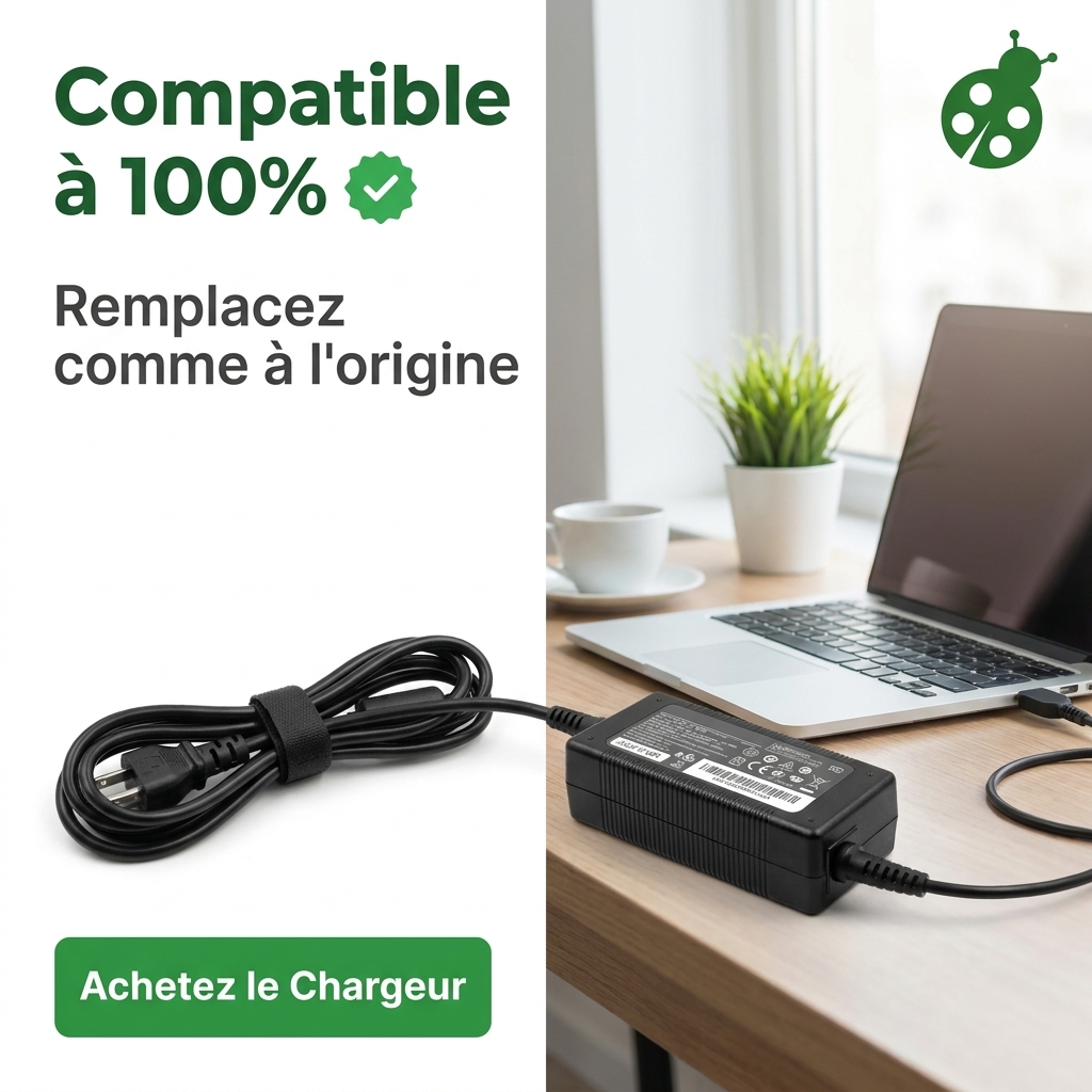 Chargeur ordinateur portable lenovo ideapad v310 14isk