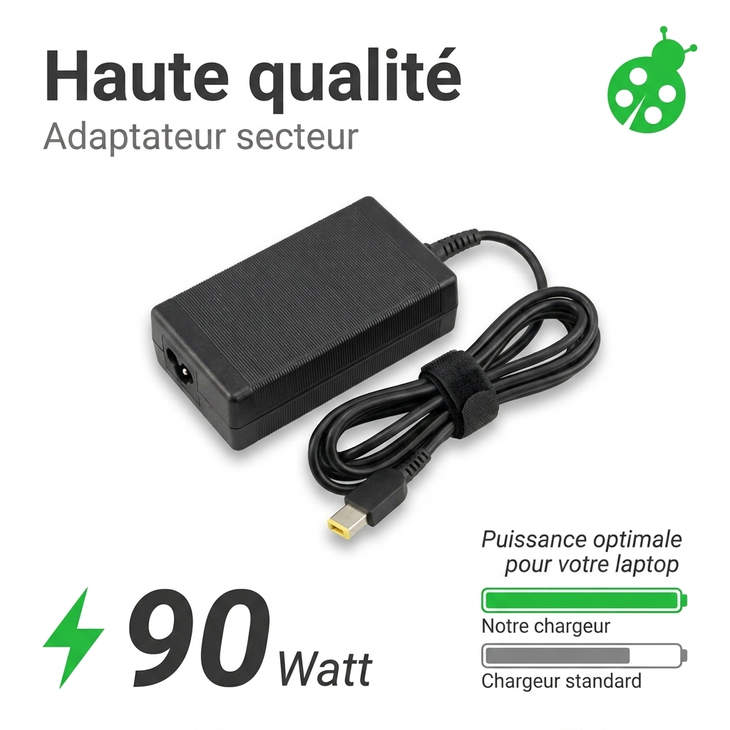 Chargeur ordinateur portable lenovo thinkpad e465