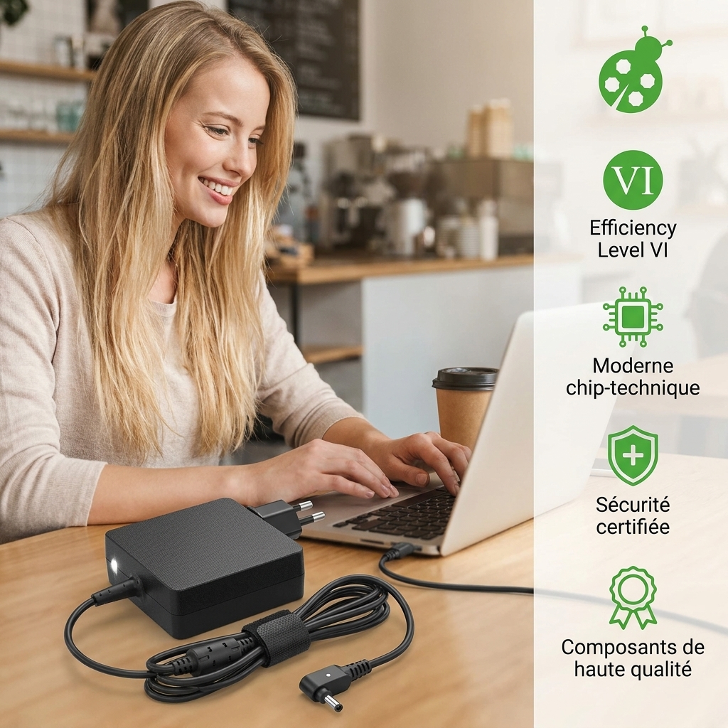Chargeur ordinateur portable asus x453m