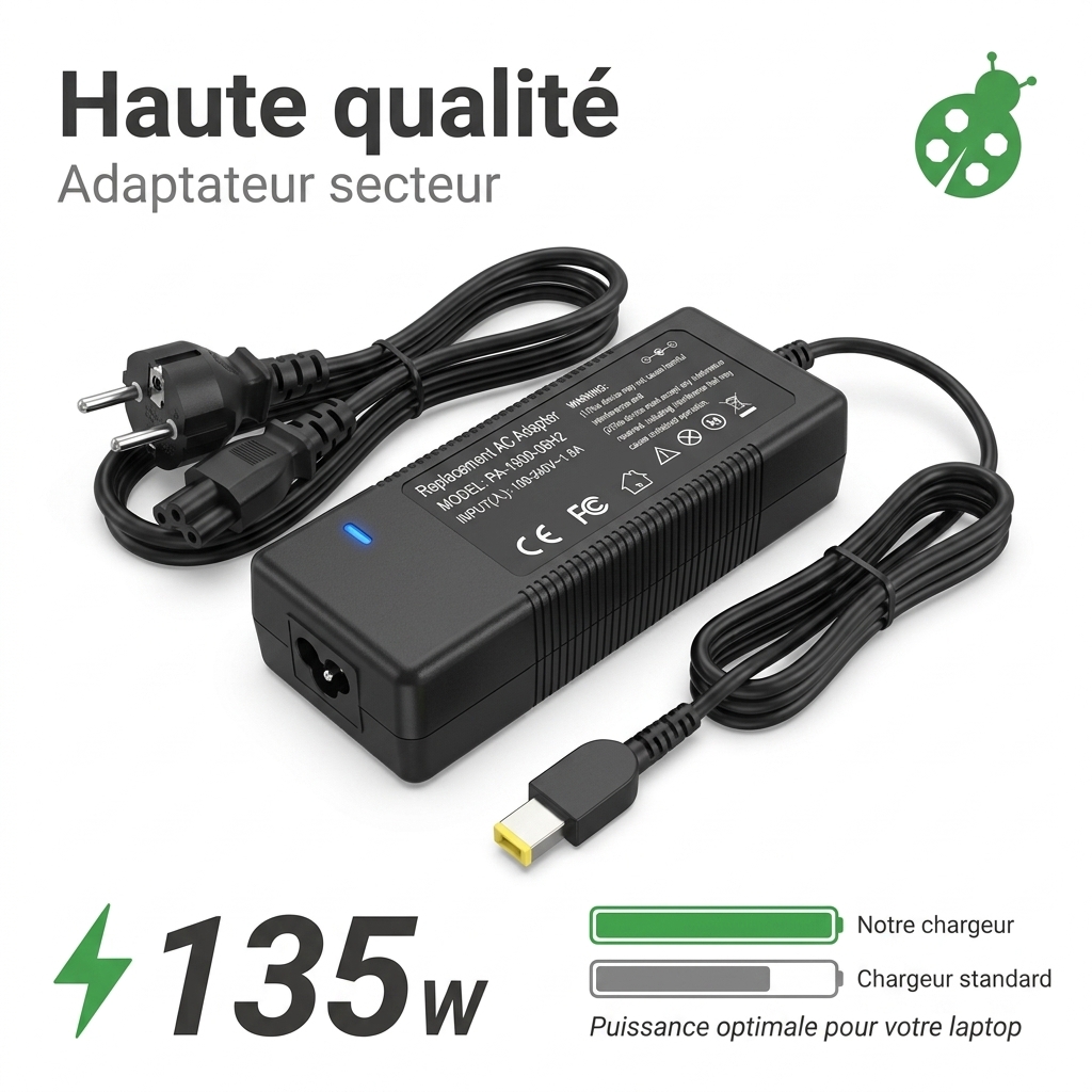 Chargeur ordinateur portable lenovo 310s 08asr 90g9