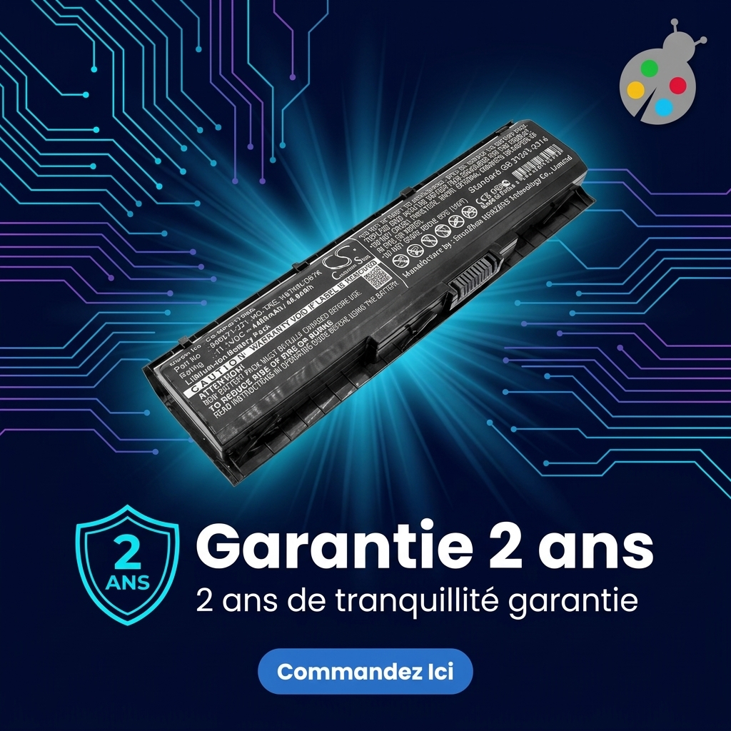 Batterie ordinateur portable hp omen 17 w224nf