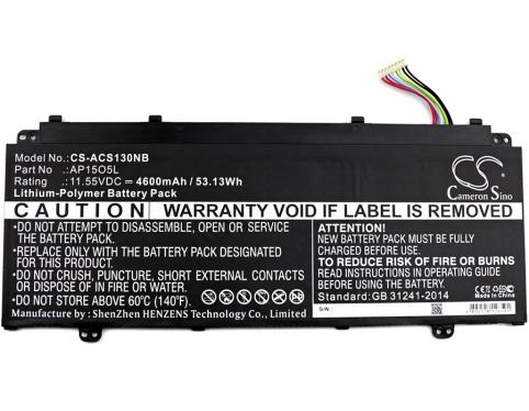 Batterie ordinateur portable acer spin 5 pro sp513 52np