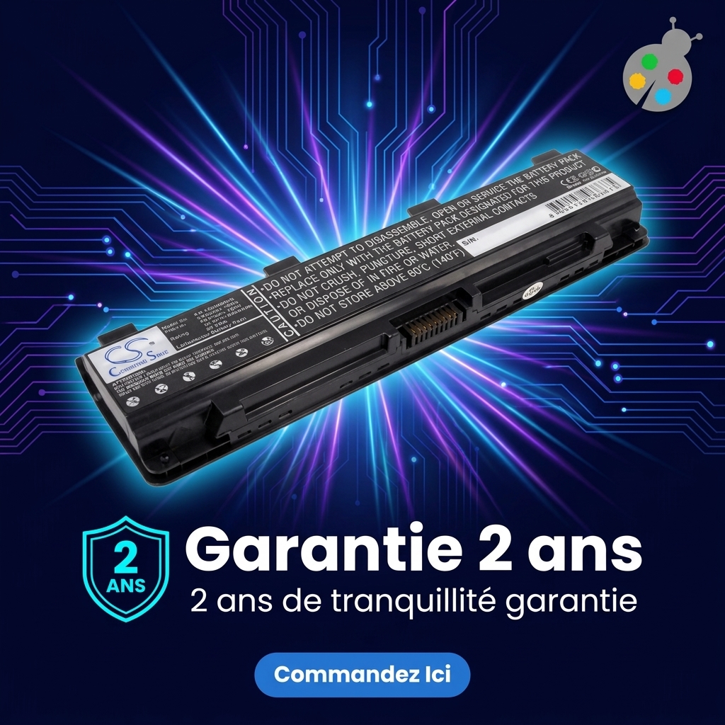Batterie ordinateur portable toshiba satellite c850 1lj