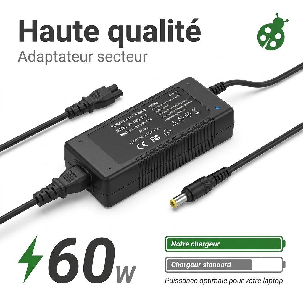 Chargeur ordinateur portable ldlc aurore pc3