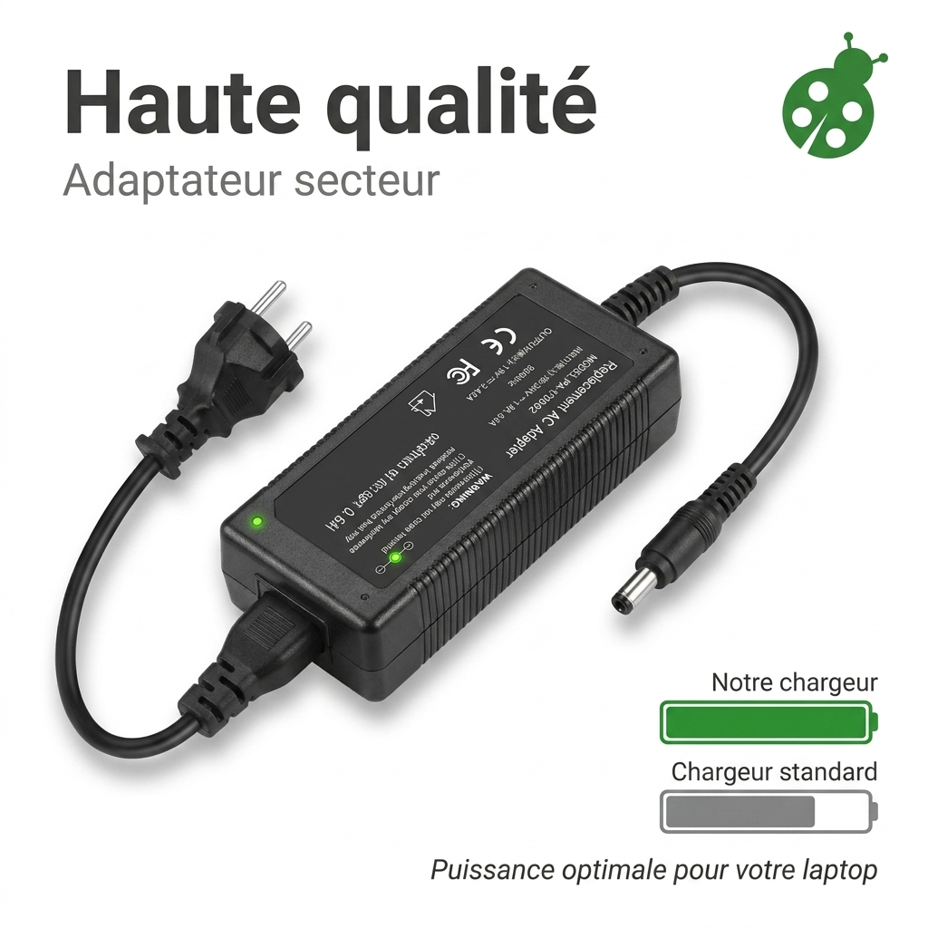 Chargeur ordinateur portable asus vivobook s410un eb038t