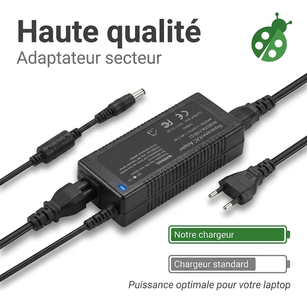 Chargeur ordinateur portable asus vivobook s15 s501