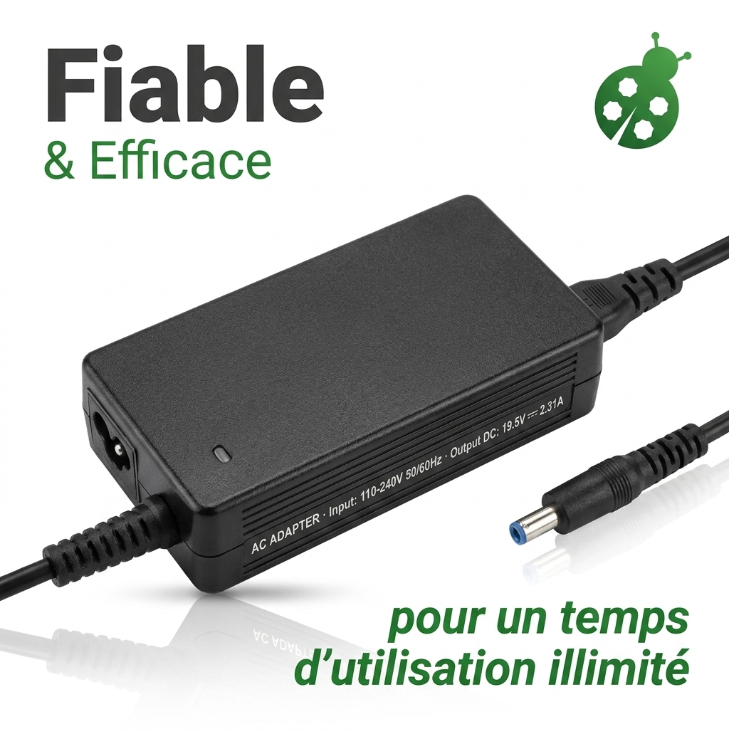 Chargeur ordinateur portable hp  pavilion x360 14 ba008nf