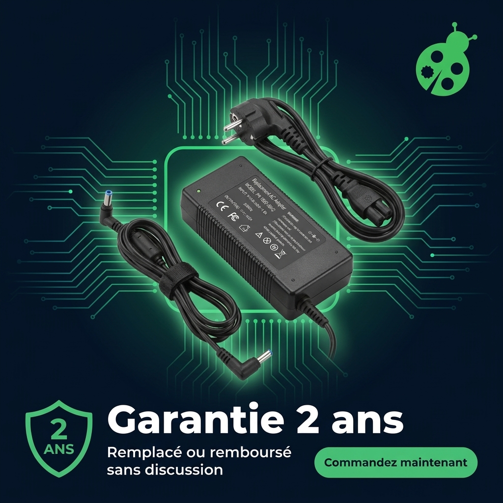 Chargeur ordinateur portable hp  pavilion x360 14 ba008nf
