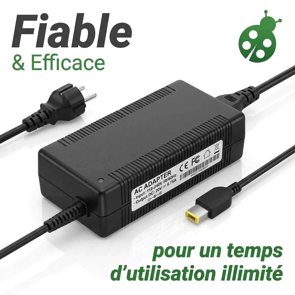 Chargeur ordinateur portable lenovo legion y520 15ikb