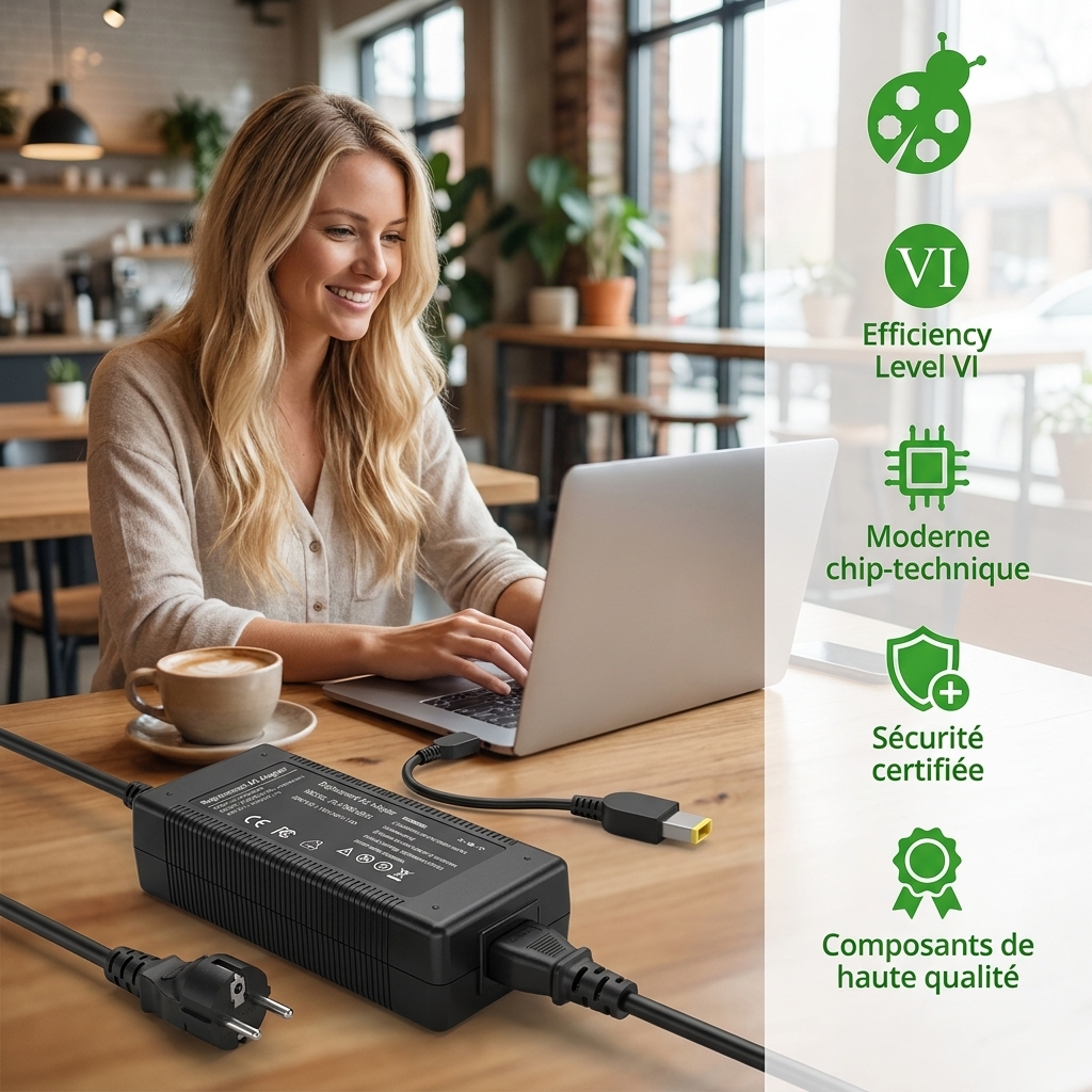 Chargeur ordinateur portable lenovo legion y520 15ikb