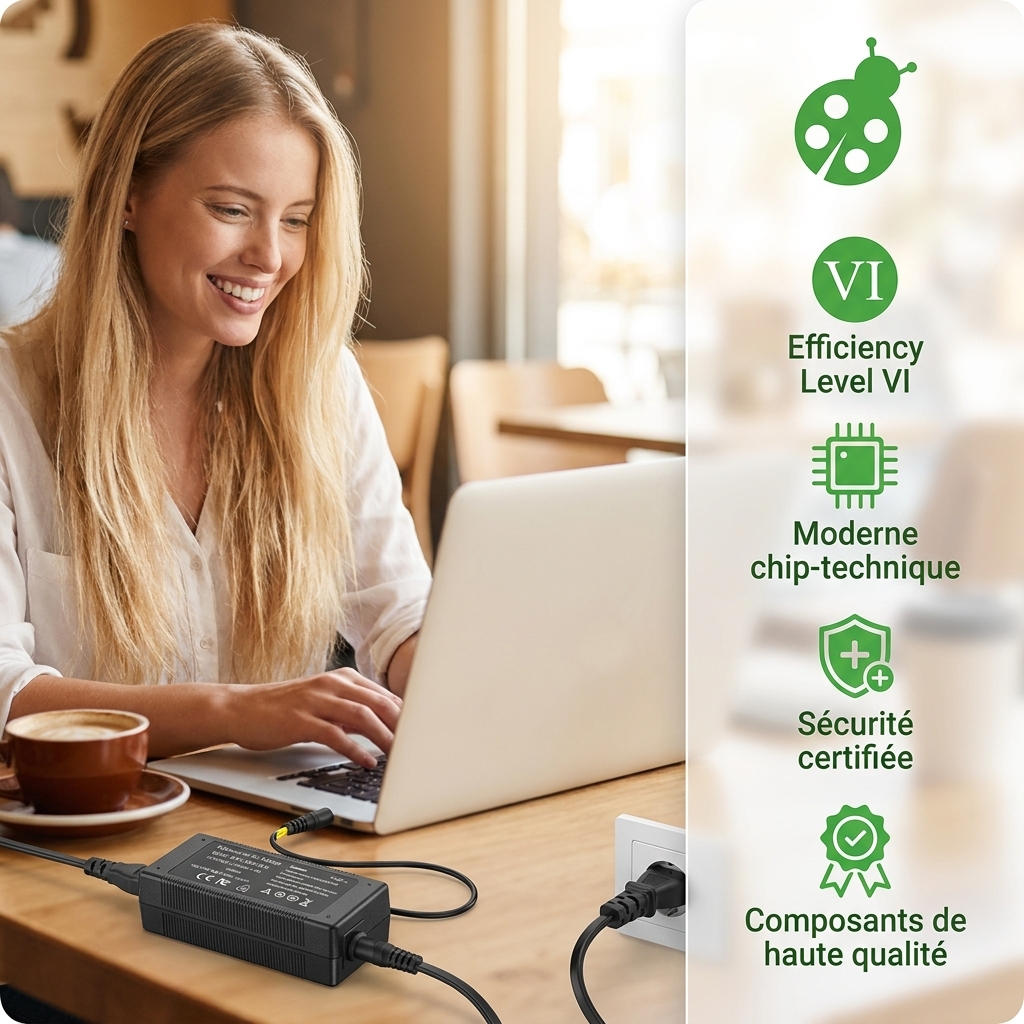 Chargeur ordinateur portable trekstor primebook c13