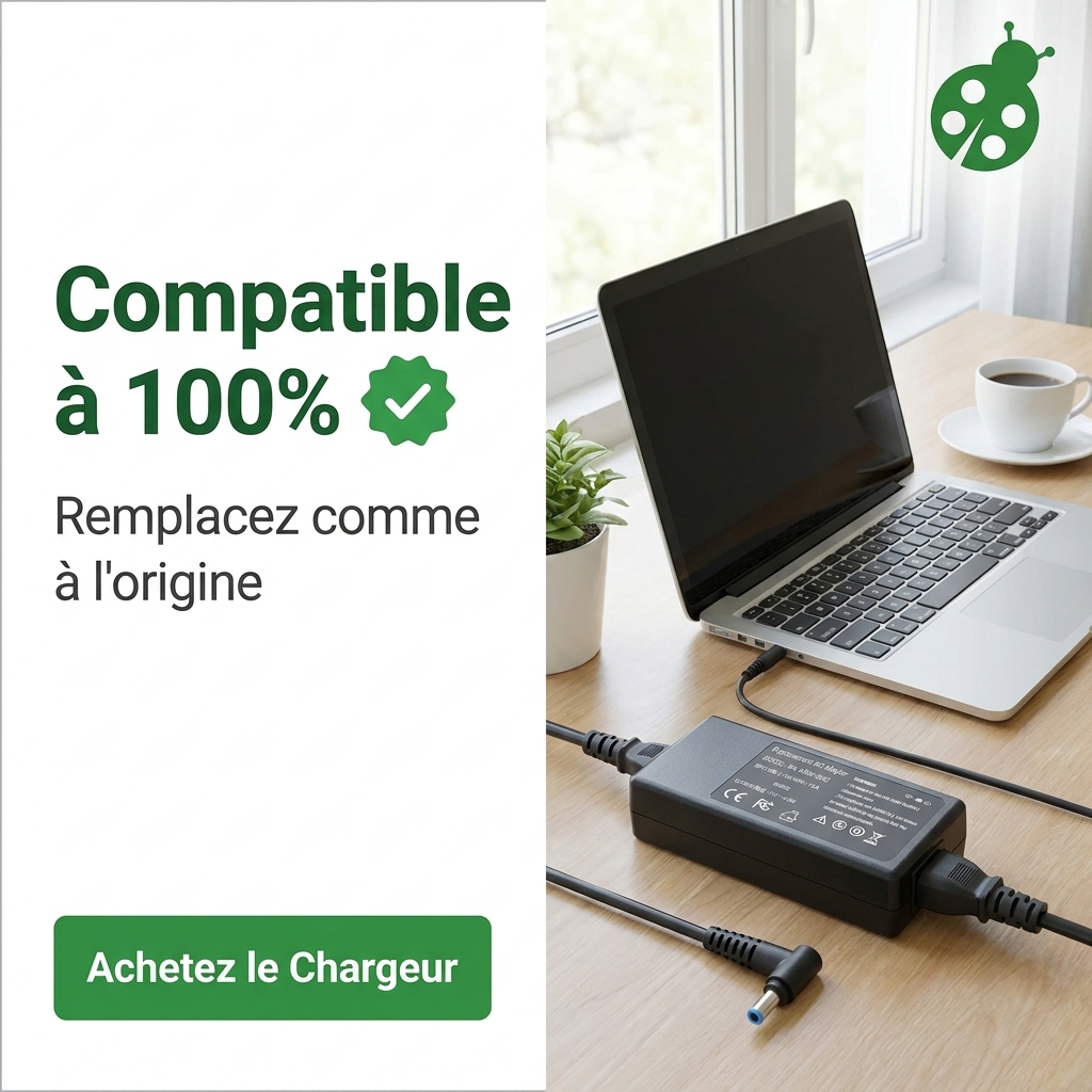 Chargeur ordinateur portable hp  11