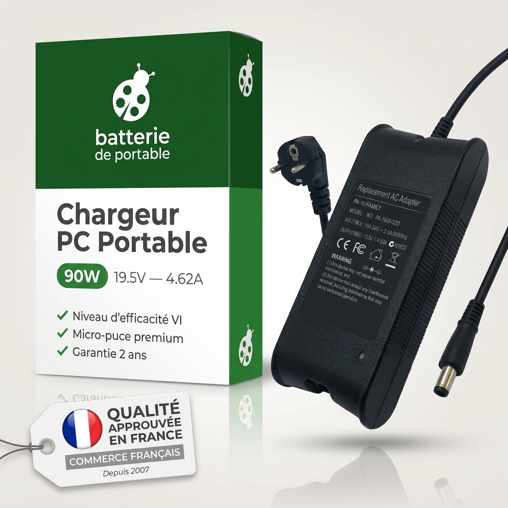 Chargeur ordinateur portable dell studio 1749