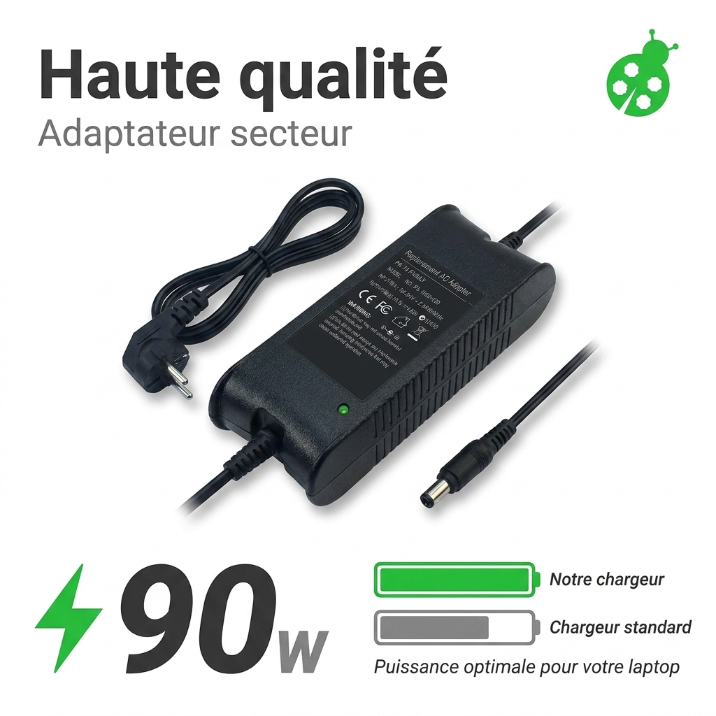 Chargeur ordinateur portable dell studio 1749
