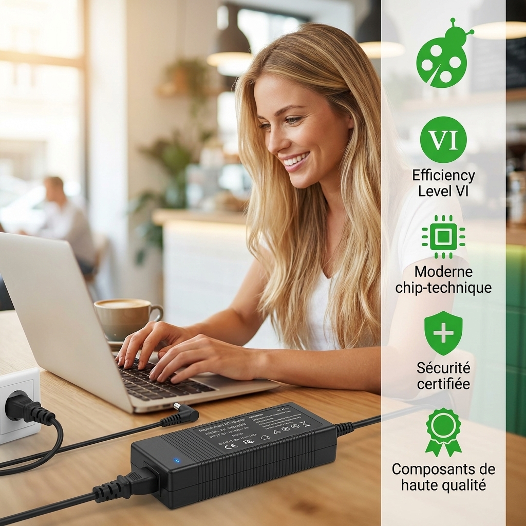 Chargeur ordinateur portable hp  17 ak014