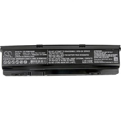Batterie ordinateur portable alienware m15x6cpribablk