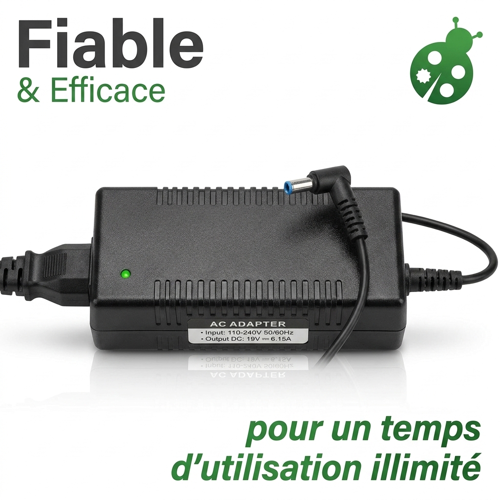 Chargeur ordinateur portable hp  pavilion 17 e000eo