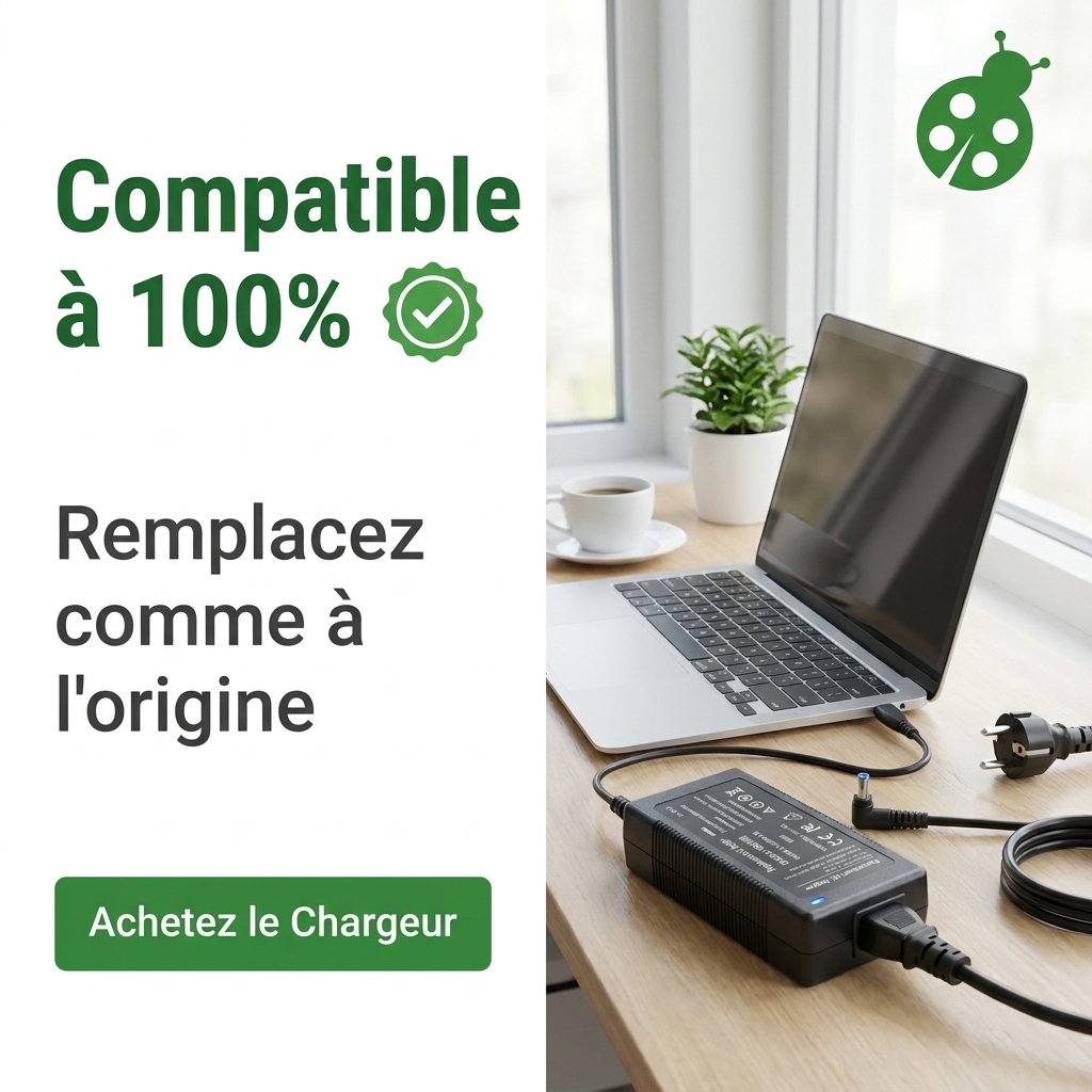 Chargeur ordinateur portable hp  pavilion 17 e000eo