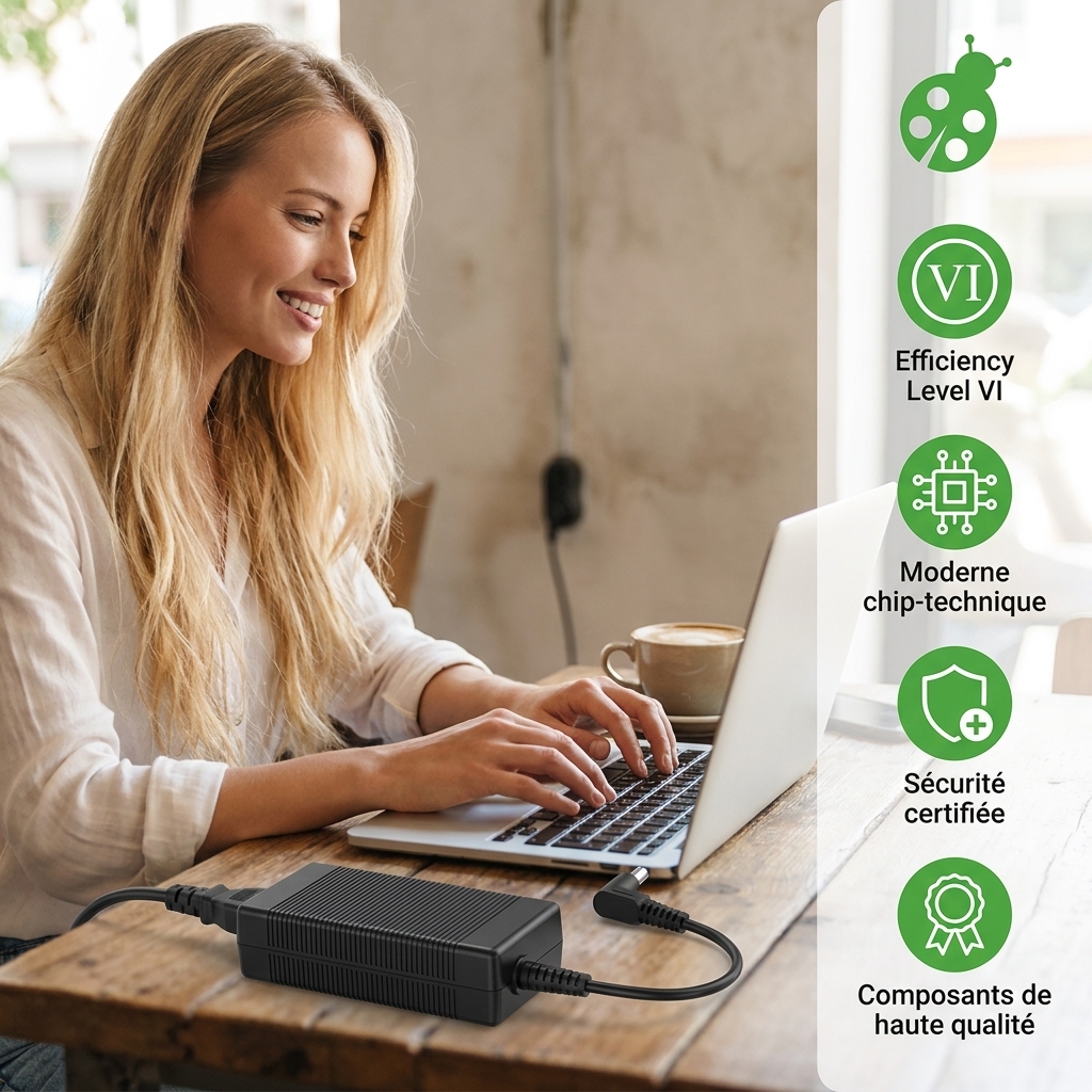 Chargeur ordinateur portable dell inspiron 17 5755