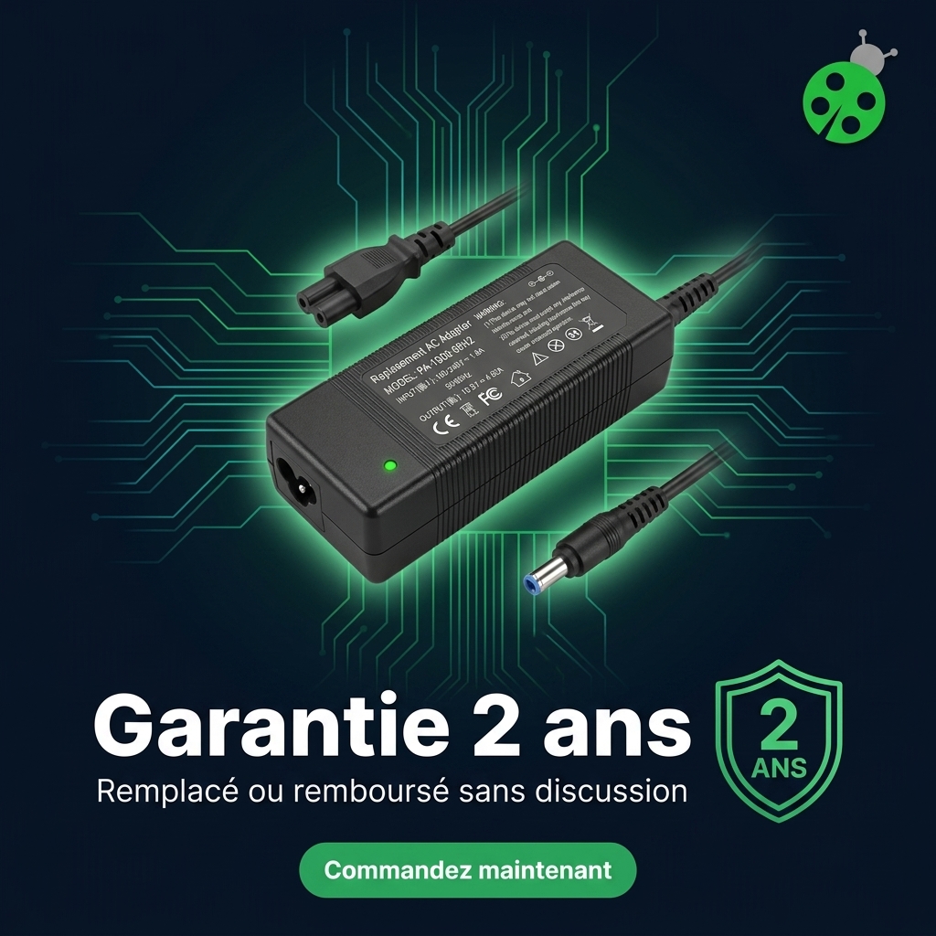 Chargeur ordinateur portable dell inspiron 17 5755
