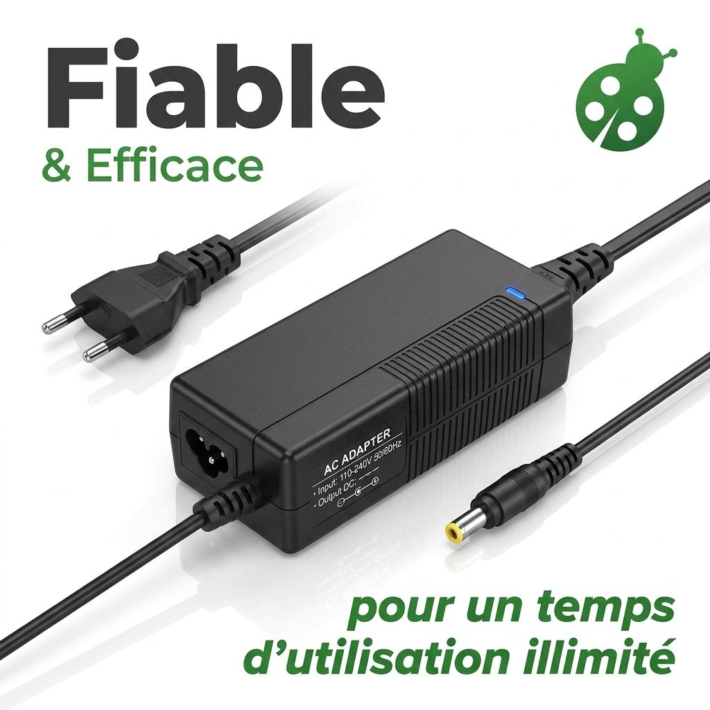 Chargeur ordinateur portable zotac zbox ci327