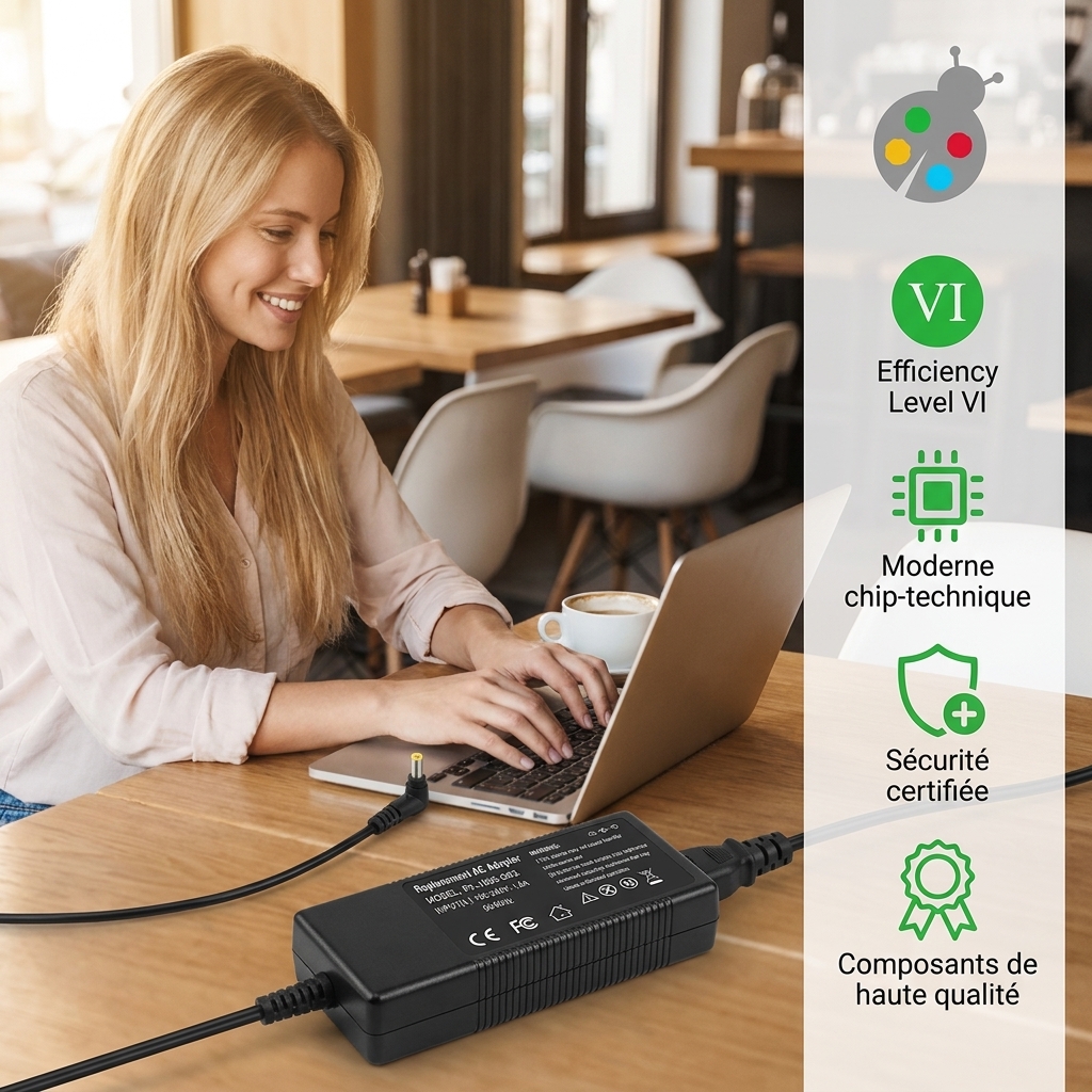 Chargeur ordinateur portable zotac zbox ci327