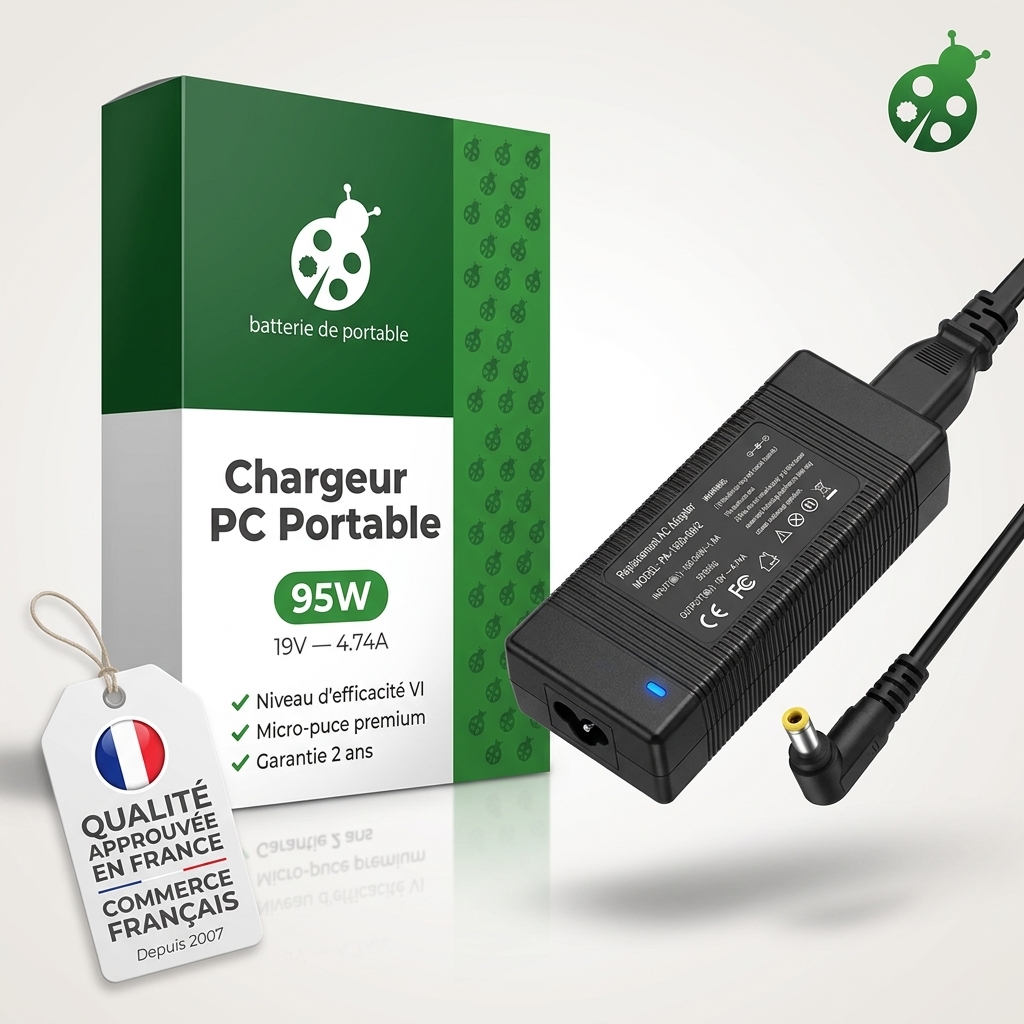Chargeur ordinateur portable hp  pavilion 10 f100nf