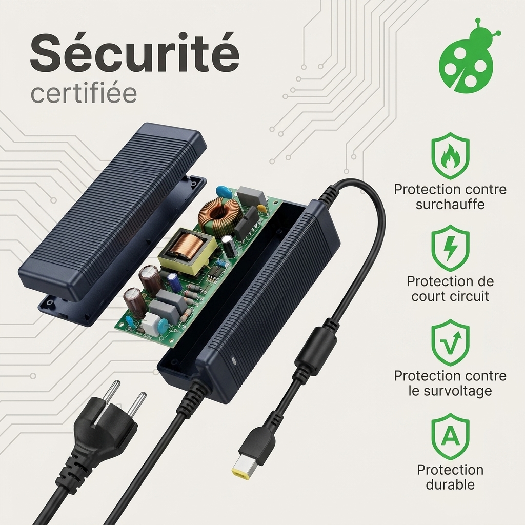 Chargeur ordinateur portable lenovo thinkpad x270