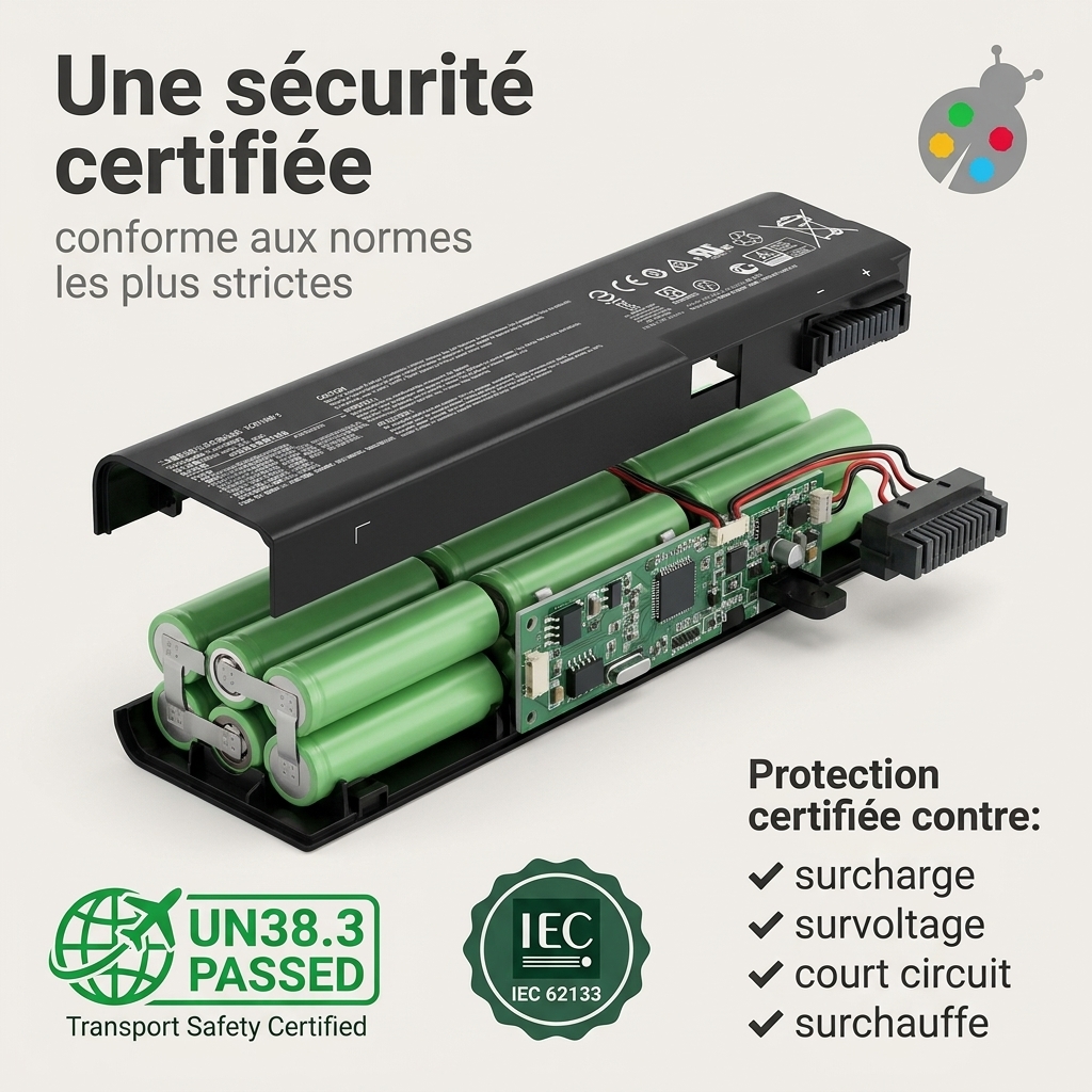 Batterie ordinateur portable msi gl75 9se