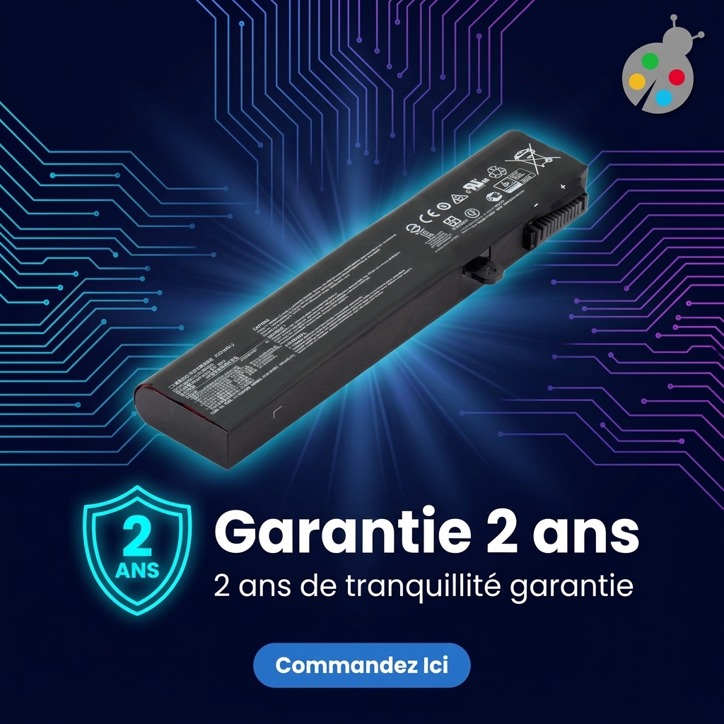 Batterie ordinateur portable msi gl75 9se