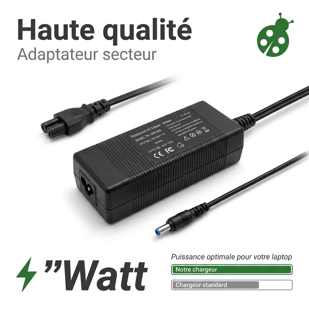 Chargeur ordinateur portable dell inspiron 13 5000