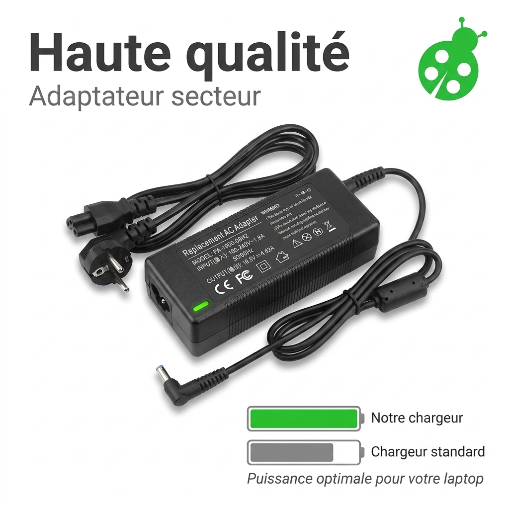 Chargeur ordinateur portable dell vostro 15 3358