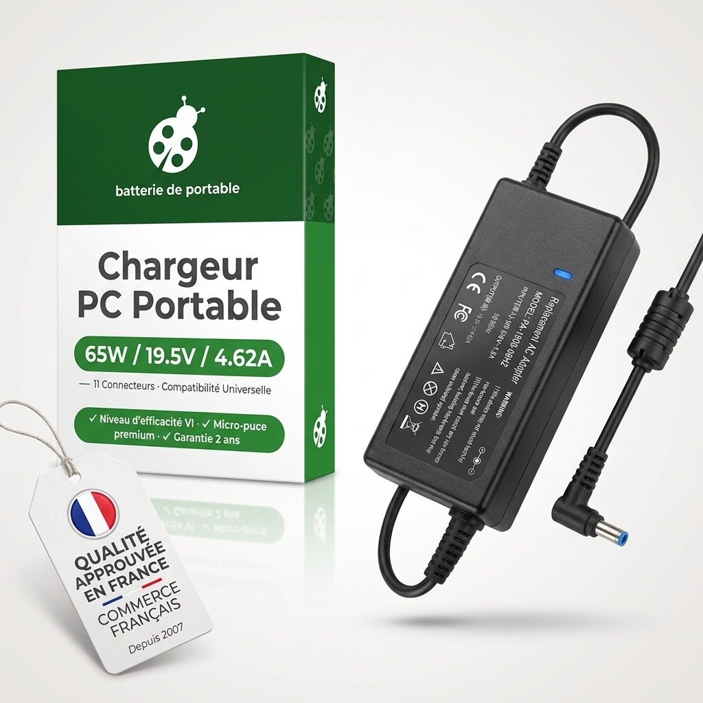 Chargeur ordinateur portable dell latitude 3379