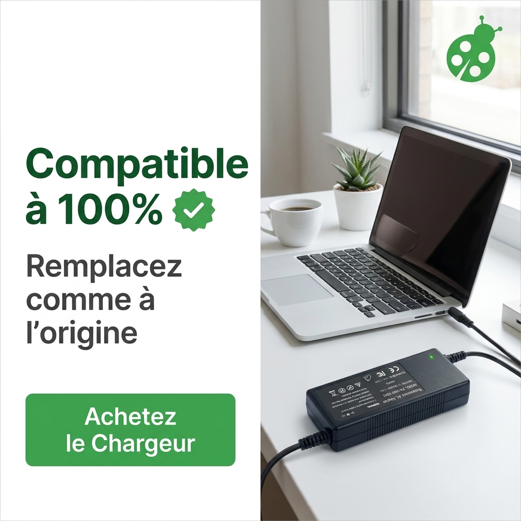 Chargeur ordinateur portable dell latitude 3379