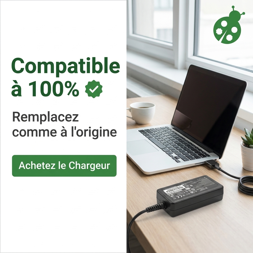 Chargeur ordinateur portable hp  slatebook x2 10 h000