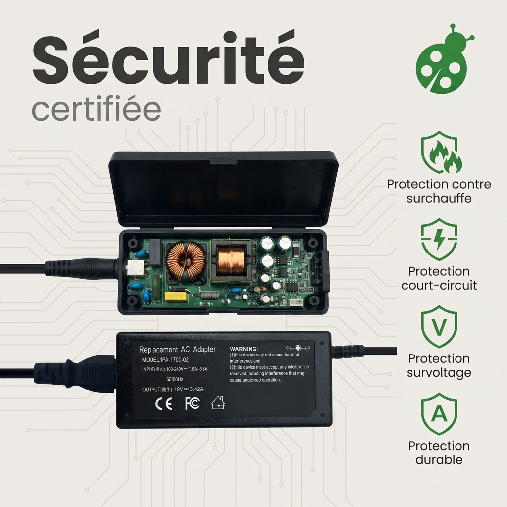 Chargeur ordinateur portable asus e402