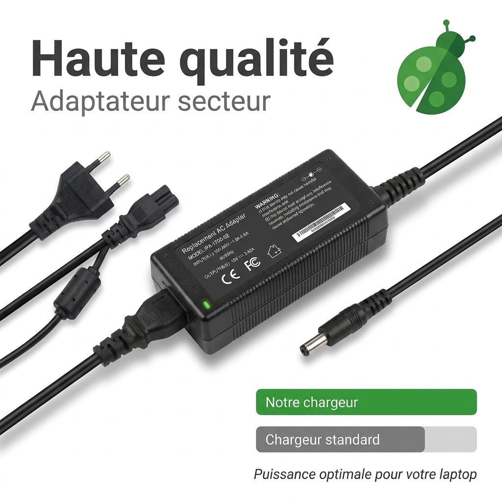 Chargeur ordinateur portable asus eeebook e402sa 2a e403sa 3a