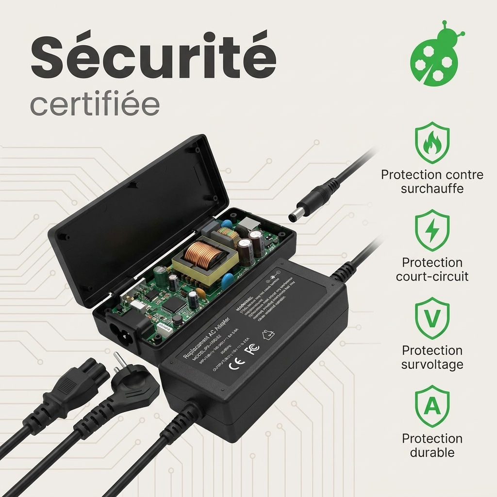 Chargeur ordinateur portable asus eeebook e402sa 2a e403sa 3a