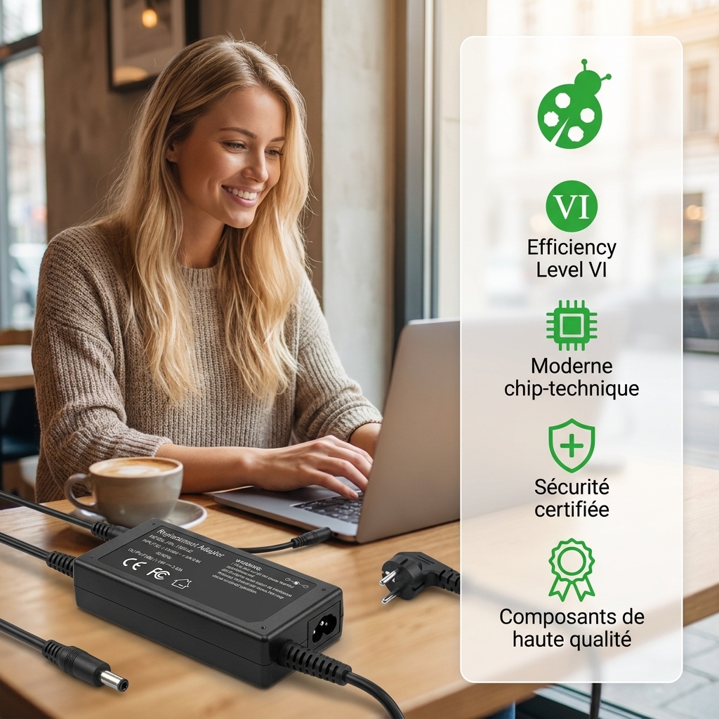 Chargeur ordinateur portable asus eeebook e402sa 2a e403sa 3a