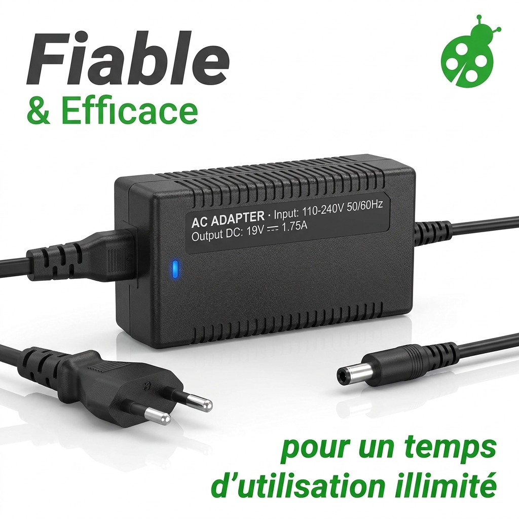 Chargeur ordinateur portable asus e406sa bv012t