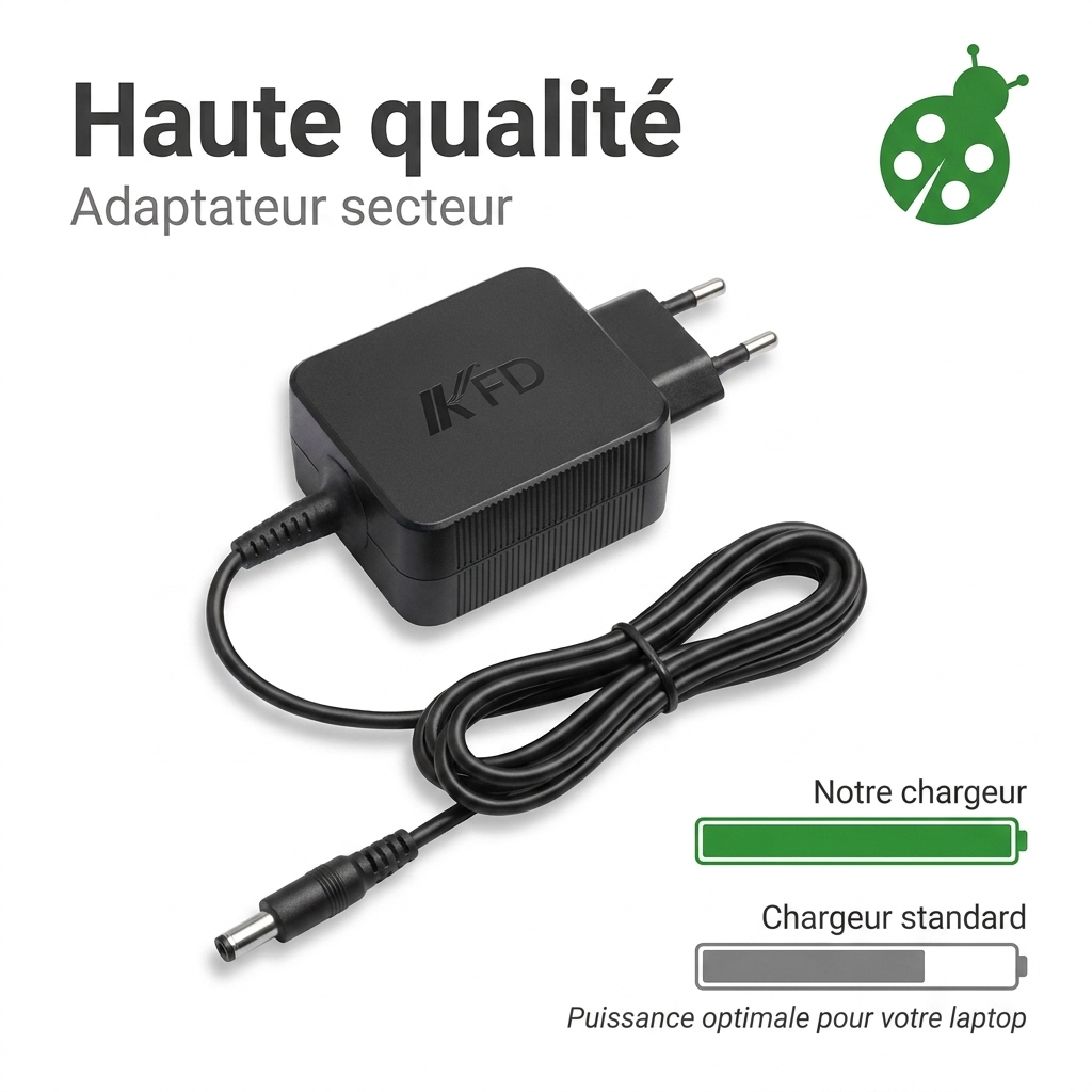 Chargeur ordinateur portable asus eeebook x205ta fd0061ts