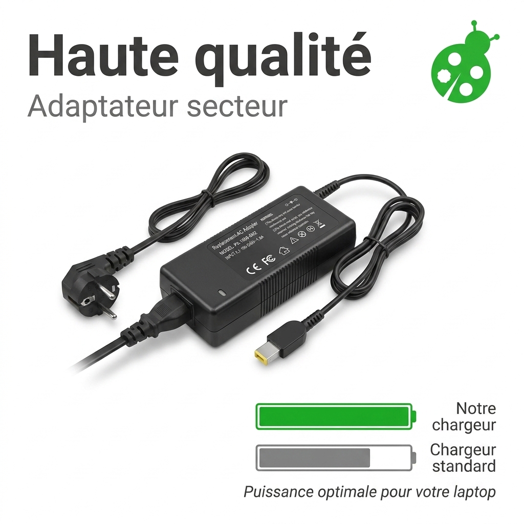 Chargeur ordinateur portable lenovo thinkpad p50