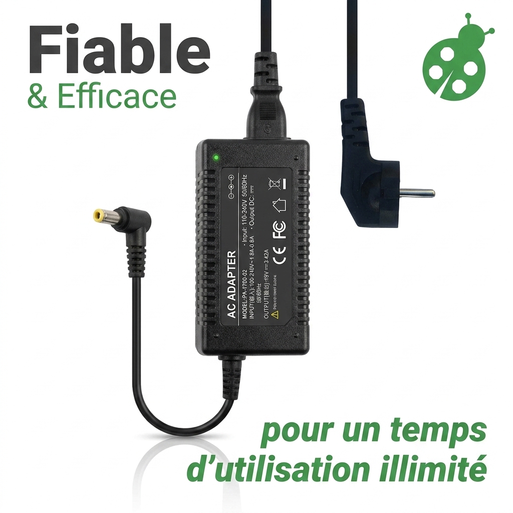 Chargeur ordinateur portable asus r414ba ga070t